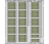 EDP491230 - Eduard Photoetch 1:48 - CH-47A cargo seatbelts (HBB)