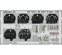 EDP491234 - Eduard Photoetch 1:48 - P-40N (Academy)