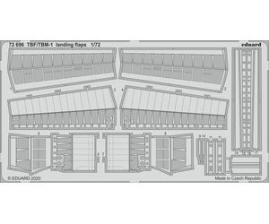EDP72696 - Eduard Photoetch 1:72 - TBF / TBM-1 Avenger Landing Flaps