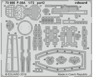 EDP73666 - Eduard P-Etch 1:72 - F-35A