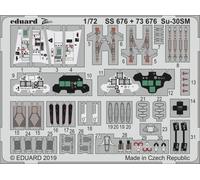 EDP73676 - Eduard Photoetch 1:72 - Su-30SM (Zvezda)