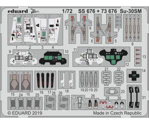 EDP73676 - Eduard Photoetch 1:72 - Su-30SM (Zvezda)
