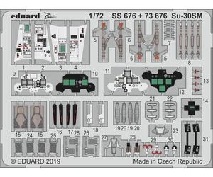 EDP73676 - Eduard Photoetch 1:72 - Su-30SM (Zvezda)
