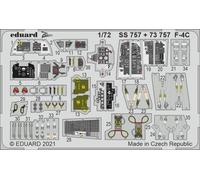 EDP73757 - Eduard Photoetch 1:72 - F-4C (Fine Molds)