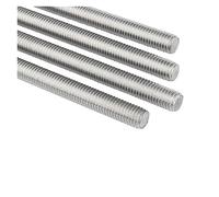 EDPEZHRMD Fully Threaded Studs, Silver 304 Stainless Steel Fully Threaded Rod M2-M20 x 250mm(M3 x 250)