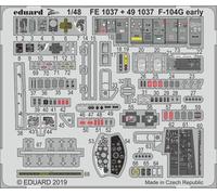 EDPFE1037 - Eduard Photoetch Zoom 1:48 - F-104G early