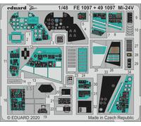 EDPFE1097 - Eduard Photoetch (Zoom) 1:48 - Mi-24V (Zvezda)