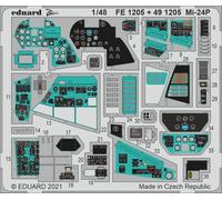 EDPFE1205 - Eduard Photoetch (Zoom) 1:48 - Mi-24P (Zvezda)