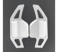 EDPOAQC Compatible with A4 S4 B8 8K A5 S5 RS5 8T 8F Q5 8R R8 42 2007 2008 2009 2010 2011 2012 2Pcs Steering Wheel Shifters Paddles Extension(Fit Type A Black)