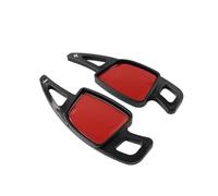 EDPOAQC Compatible with A4 S4 B9 A5 Modification 2020 2021 2022 2023 2Pcs Left Right Car Steering Wheel Paddle Shifter Extension ABS Plastic(Green)