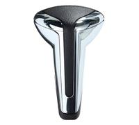 EDPOAQC Compatible with Citroen for C4 1Pcs Chromed Car Automatic Transmission Gear Shift Shifter Knob Gear Lever Handle Interior Accessories