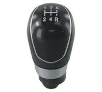 EDPOAQC Compatible with Ford for Fiesta MK7 for Focus MK2 FL for Kuga 2008 2009 2010 2011 2012 2013 5 for Speed MT Car Gear Stick Shift Knob