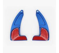 EDPOAQC Compatible with Jeep for Cherokee KL 2015 1 Pair Car Steering Wheel Shifter Paddle Gear Extension Sticker Interior Accessories(Red)