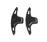 EDPOAQC Compatible with Kia for Sportage QL for Cadenza 2016 2017 2018 Aluminum Alloy Steering Wheel Paddle Shifter Extension Car Accessories(Black)