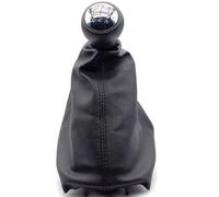 EDPOAQC Compatible with Peugeot 207 307 for CC 308 1Pcs 5 for Speed Gear Shift Knob Shifter Lever Stick Gaiter Boot Cover Auto Accessories