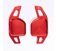 EDPOAQC Compatible with Seat for Leon 5F 2013 2014 2015 2016 2017 2018 2019 2020 2021 2022 2023 1 Pair Aluminium Car Steering Wheel Shift Paddle(Fit Type C Black)