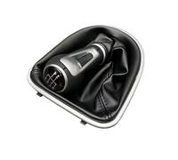 EDPOAQC Compatible with Seat for Leon II for Toledo III for Altea XL 2005 2006 2007 2008 2009 2010 2011 2012 5 6-Speed Gear Shift Knob with Boot Cover(5 Speed)