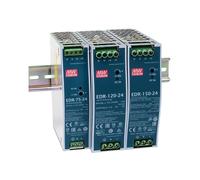 EDR-75 120 150 series 12V 24V 48V DC 75w 120w 150w Single Output Industrial DIN RAIL Power Supply(24V,120W)