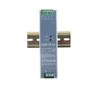 EDR-75-48 75W 48VDC 1.6A AC/DC Din Rail Power Supply (Size : 12V, Color : 75W)