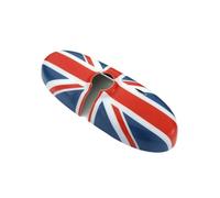 EDRKNFGA Interior Rearview Mirror Sticker Compatible for MINI Cooper R56 R55 R60 R61 Accessories Clubman(Red Union Jack)