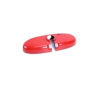 EDRKNFGA Interior Rearview Mirror Sticker Compatible for MINI Cooper R56 R55 R60 R61 Accessories Clubman(Red)