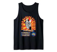 EDS Awareness at The Circus Spoonie Zebra Comic Style Tank Top