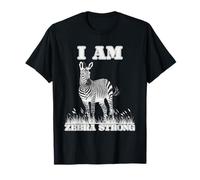 EDS Awareness - I Am Zebra Strong Chronic Illness Strength T-Shirt