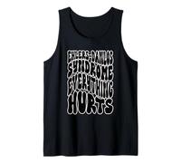 EDS Awareness Zebra Everything Hurts Statement Tank Top