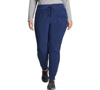 EDS Essentials Jogger Scrubs for Women Drawstring Scrub Pants DK065T S Tall Navy