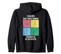 EDS Invisible Illness Awareness - The Blooper Reel Zip Hoodie