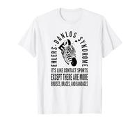 EDS: Invisible Illness Contact Sports Zebra Strong Edition T-Shirt