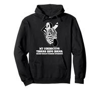 EDS Warrior Zebra Design Rare Resilient and Radiant Pullover Hoodie