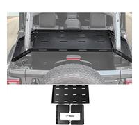 EDSARS Car Tailgate Trunk Storage Rack Luggage Shelf for Jeep Wrangler JK JL 2007-2023 Rear Cargo Racks Accessories, JL2018-2023