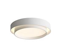 EDSARS Creative Double-layer Wrought Iron Ceiling Lamp, 3000K-6000K Dimming Ceiling Lamp, LED Flush Mount Ceiling Light, Acrylic Lampshade Flat Lamp, Close To Ceiling Light Fixtures