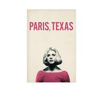 EDSC Classic Movie Paris, Texas（1984） poster Canvas Poster Wall Art Decor Print Picture Paintings for Living Room Bedroom Decoration Unframe: 12x18inch(30x45cm)