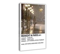 EDSC Movie Midnight in Paris Vintage Canvas Poster Wall Art Decor Print Picture Paintings for Living Room Bedroom Decoration Frame: 12x18inch(30x45cm)