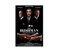EDSC The Irishman Movie Canvas Poster Bedroom Decor Sports Landscape Office Room Decor Gift Unframe: 12x18inch(30x45cm)