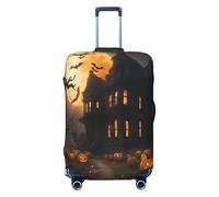 EdsfFehs Happy-Halloween-Day-Trick-Or-Treat 1 Print Luggage Cover,Fashion Suitcase Protector Washable Scratch Resistant