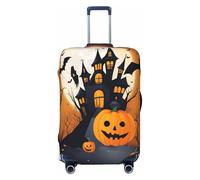 EdsfFehs Happy-Halloween-Vector 1 Print Luggage Cover,Fashion Suitcase Protector Washable Scratch Resistant