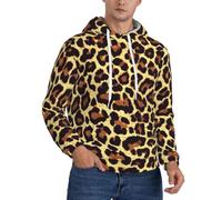 EdsfFehs Men'S Animal Giraffe Print Print Hoodie,Hooded Sweatshirt,Casual Lightweight Pullover With Pockets Black