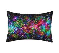 EdsfFehs Trendy Soft Bright Beautiful Colorful Art Print Pillowcase 30 X 45 Cm,Throw Cushion Cover With Hidden Zipper