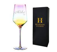 EDSG Personalised Engraved Wine Glass for Women Custom Gift for Birthday Christmas Customised Wine Glass for Mother Grandma Nanna Aunt 18th 21st 40th 50th 60th 80th Birthday Christmas (Design 4)