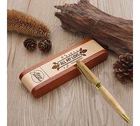 EDSG Personalised Pen for Men Women Personalised Xmas Gift for Him Husband Daddy Grandad Grandchild Santa Gifts for Woman Nanny Daughter Granddaughter Wife Christmas in Gift Box