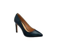 'Edson' Stiletto-Heel Court Shoes Ravel Navy 3