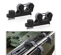 EDSRDPLT Aventik 2 PCS Kayak Paddle Holder Kayak Track Mount Accessories for Holding Standard Paddle, Kayak Oar Holder Kayak Rail Accessories for Fishing Kayak