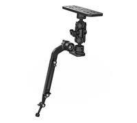 EDSRDPLT Universal Kayak Fish Finder Mount with Transducer Arm Adjustable 9-14” Tool-Free Rail Installation - Fish Finder Bracket for Kayaks, SUPs & Small Boats