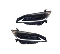 EDSXWUN Car Headlight Assembly Compatible With For Wish 2009 2010 2011 2012 2013 2014 2015 Car Lamps Daytime Running Lights Dynamic Turn Signals Accessories