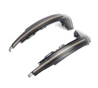 EDSXWUN Car Turn Flash Lamp Compatible With For A1 8x 2011 2012 2013 2014 2015 2016 2017 2018 2019 Smoked Dynamic Turn Signal Light Side Mirror Flashing Light