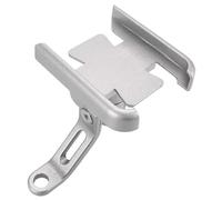 EDSXWUN Motorbike Gps Bracket Compatible With Kymco For Downtown 125 200 300 350 Allyeare 2017 2018 2019-2021 Motorcycle Handlebar Mobile Phone Holder GPS Stand Bracket(Silver,Mirror Holde)