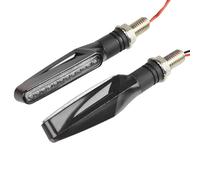 EDSXWUN Motorcycle Indicators For Z750 For Z800 For Z1000 Motorcycle Turn Signal Lights Bendable Flashing Indicator Blinker Universal Motorcycle Turn Signal Light Accessorie